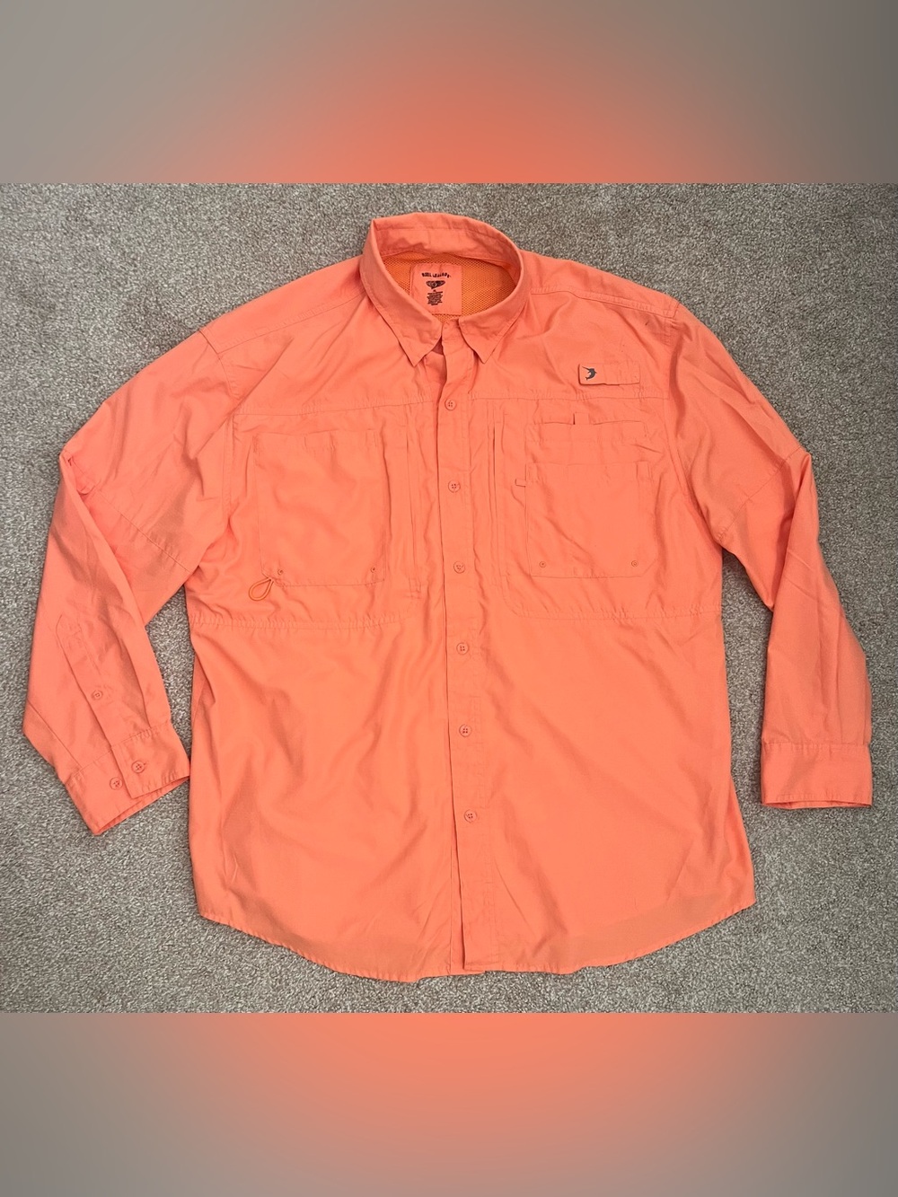 Reel Legends Coral Fishing Shirt Mens Size XL
